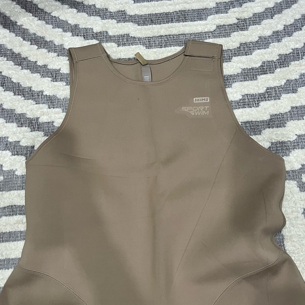 NWT Skims Womens Sport Swim‎ Full Length One Piece dessert SW-BSF-0070 - Picture 6 of 15
